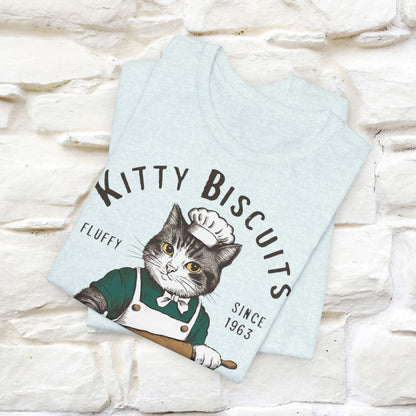 Kitty Biscuits Crunchy Joy T-Shirt | Cat Lover’s Delight for Men & Women | 100% Cotton*