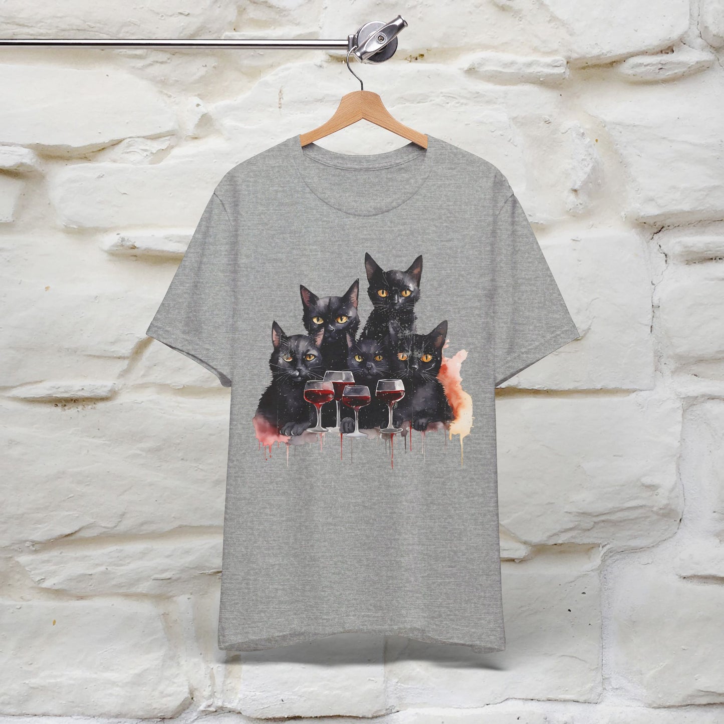 "Catty Cocktails'' T-shirt for Women 100% Cotton* - Nunu&Miao Studio