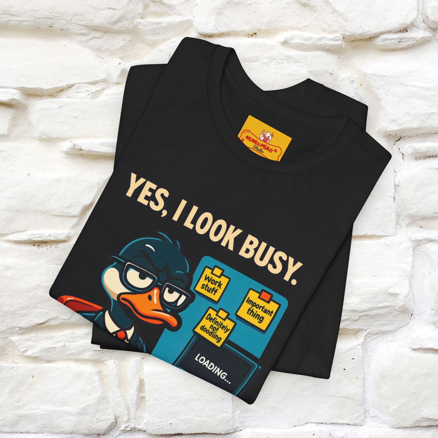 ''Yes, I Look Busy. No I'm Not.''|  Sarcastic Cat T-Shirt | Nunu&Miao Studio