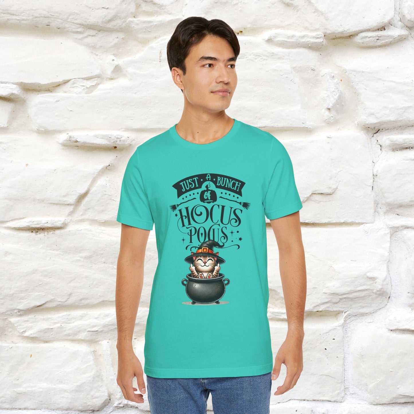 "Just A Bunch Of Hocus Pocus" Cat  T-shirt |Nunu&Miao Studio