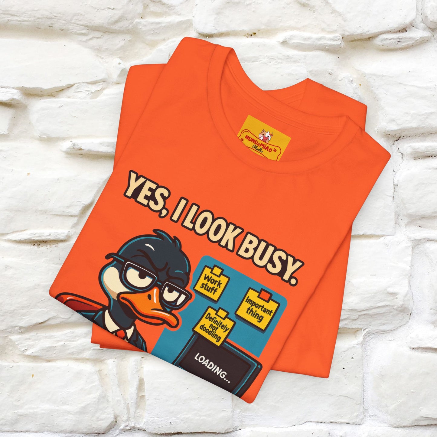 ''Yes, I Look Busy. No I'm Not.''|  Sarcastic Cat T-Shirt | Nunu&Miao Studio