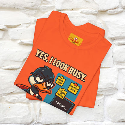 ''Yes, I Look Busy. No I'm Not.''|  Sarcastic Cat T-Shirt | Nunu&Miao Studio
