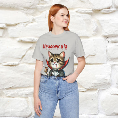 "Meooowcula" Cat T-shirt |Nunu&Miao Studio