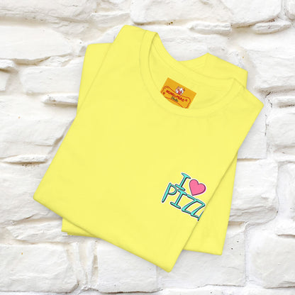"I Love Pizza"| Cat T-shirt | Nunu&Miao Studio