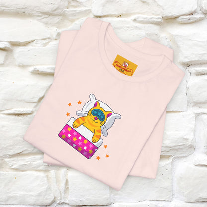 "I Am Sorry I Have Plans With My Bed" |  Cat T-Shirt | Front & Back Design | Nunu&Miao Studio