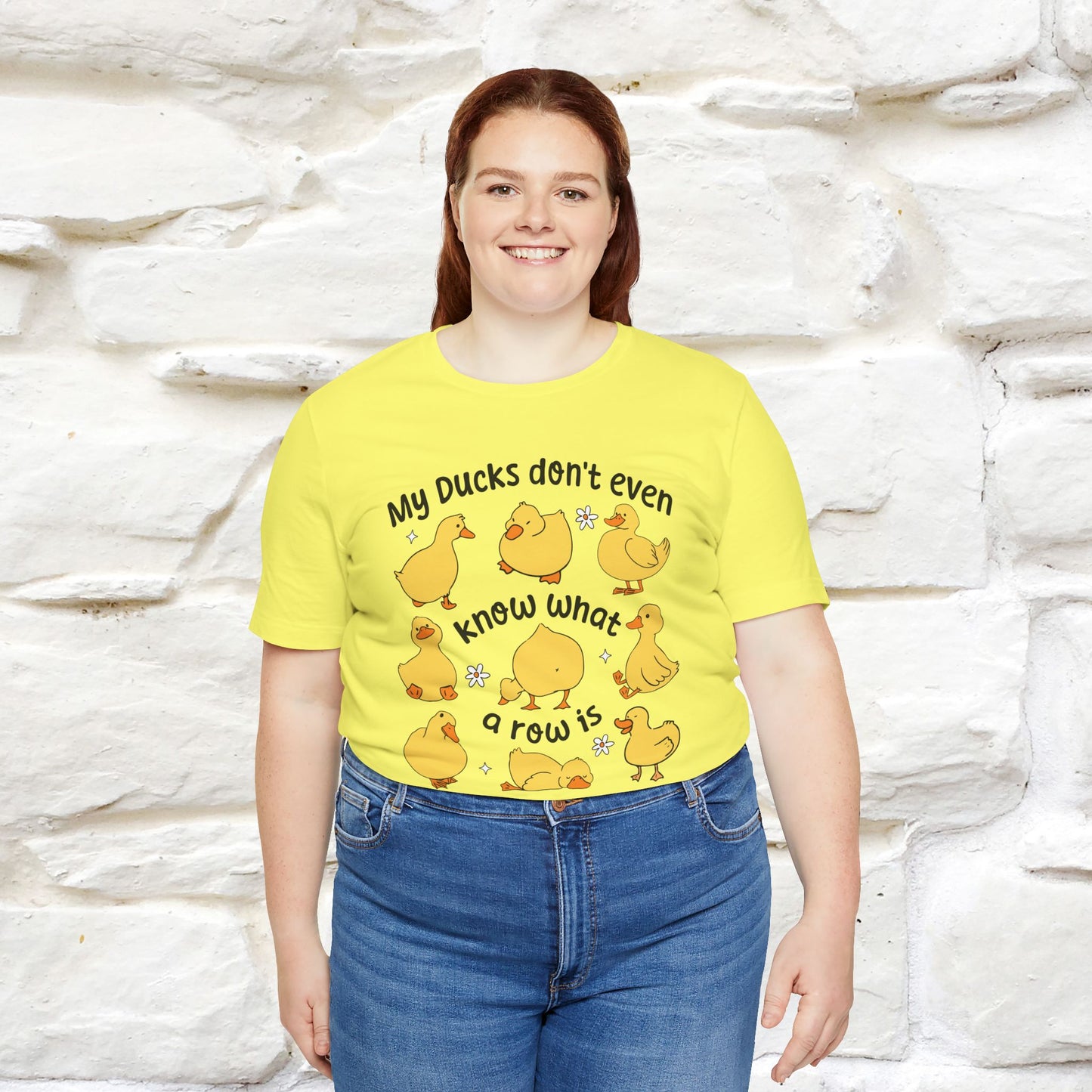 "My Duck Don't Even Know What A Row Is" Funny T-shirt |Nunu&Miao Studio