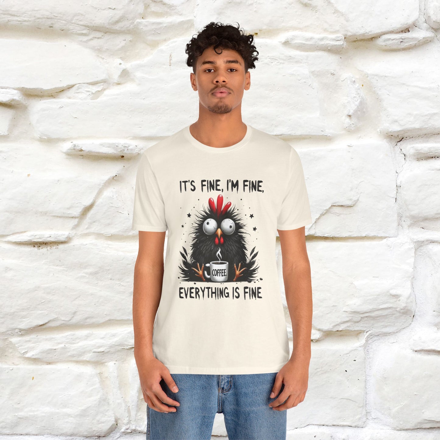 "Everything Is Fine" |Funny T-Shirt | Nunu&Miao Studio