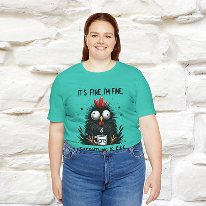 "Everything Is Fine" |Funny T-Shirt | Nunu&Miao Studio