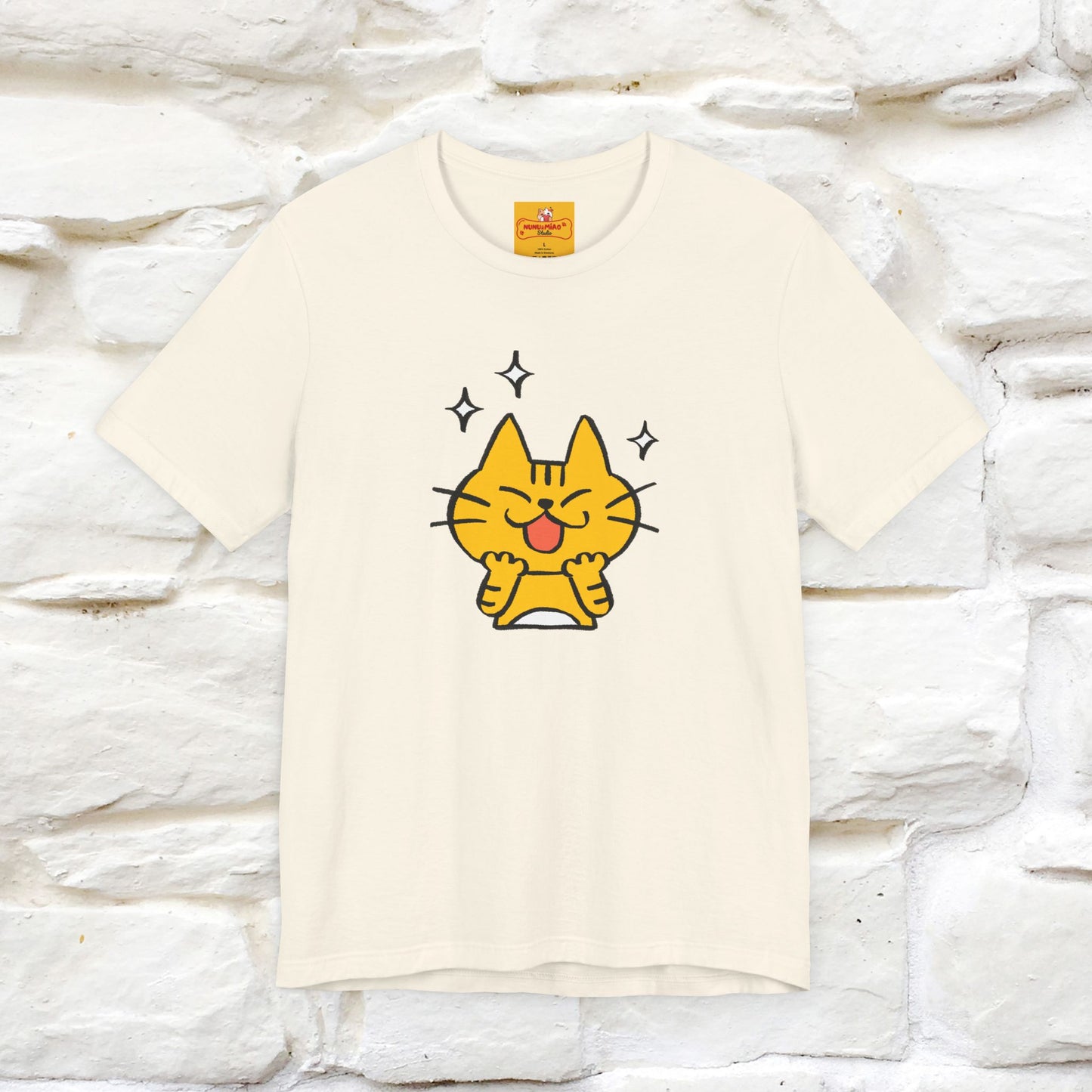 ""It's A Good Day" Cat T-Shirt| Front & Back Design | Nunu&Miao Studio