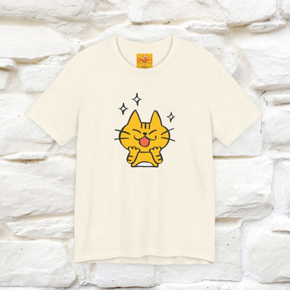 ""It's A Good Day" Cat T-Shirt| Front & Back Design | Nunu&Miao Studio