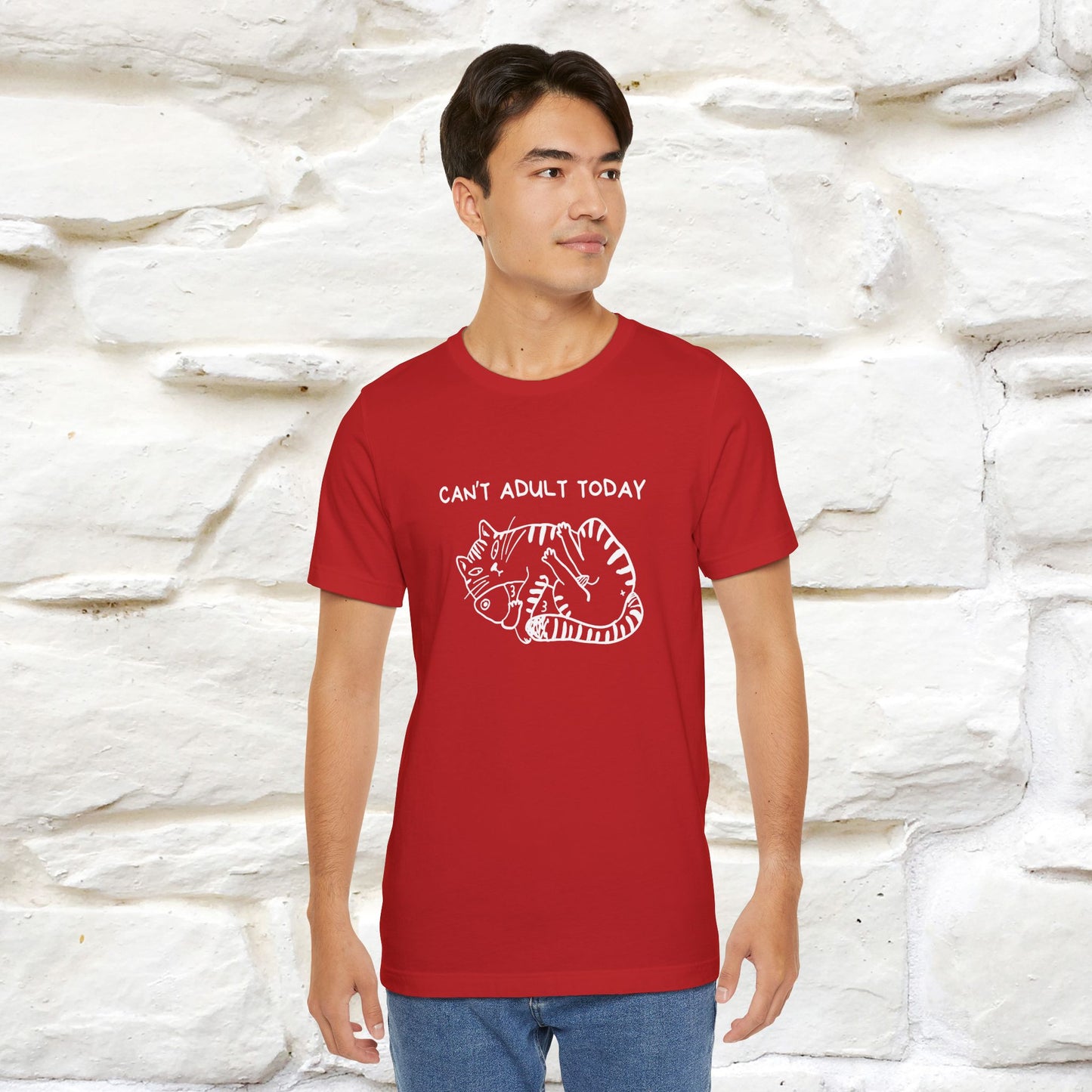 "Can't Adult Today" |Cat T-Shirt | Nunu&Miao Studio