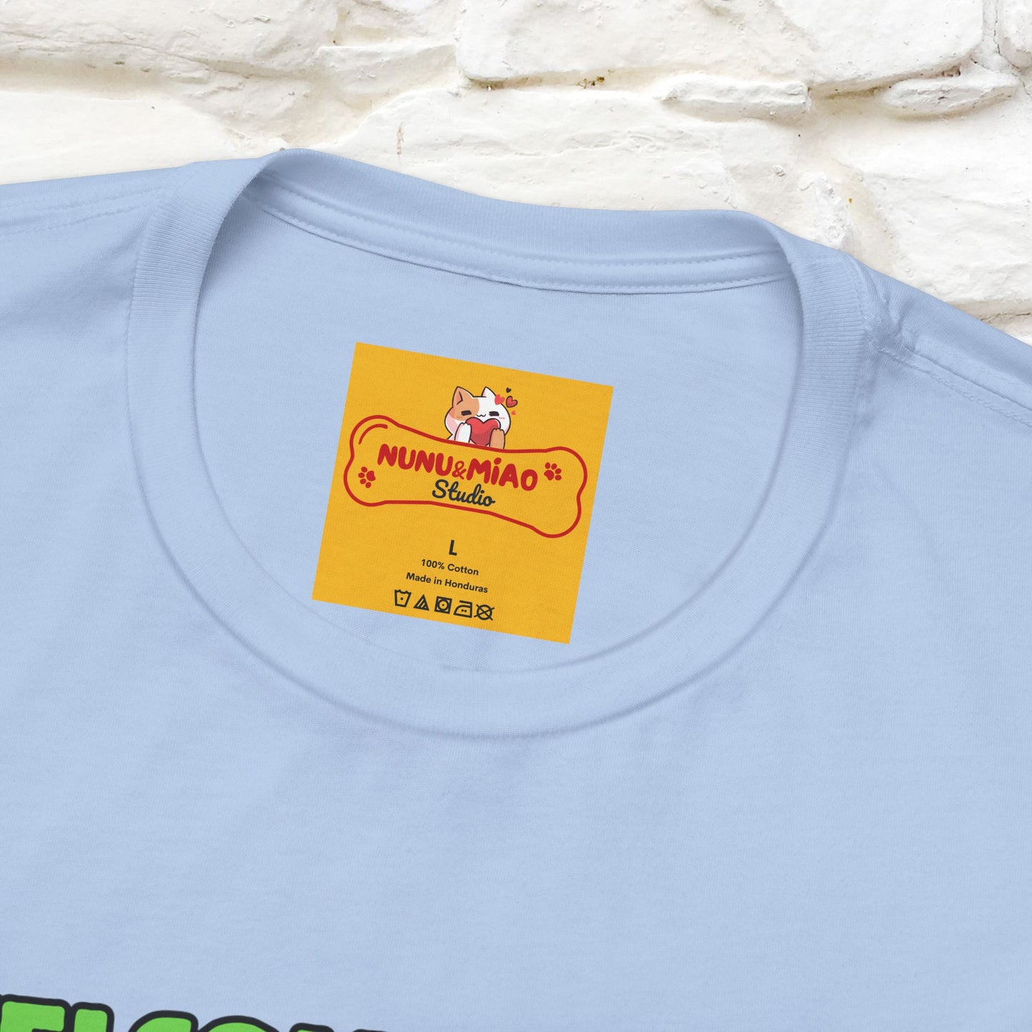 "Welcome To The Bathroom..."Funny  Cat T-shirt |Nunu&Miao Studio