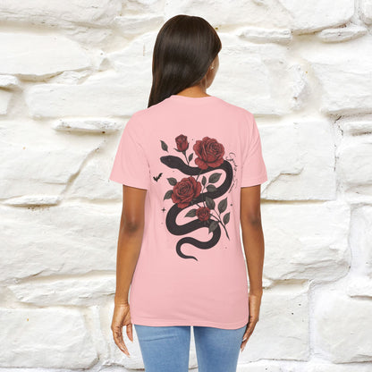 "The Rose and The Snake " Halloween T-shirt |Nunu&Miao Studio