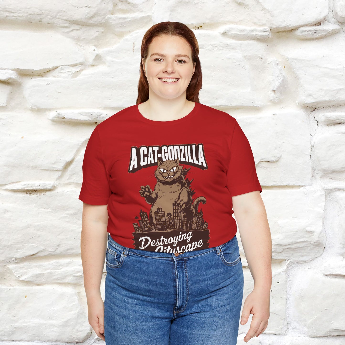 ''A Cat-Godzilla ''| CatT-Shirt | Nunu&Miao Studio