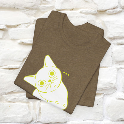 ''And What Do You Want''  Cat T-shirt for Men and Women  100% Cotton*