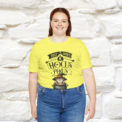 "Just A Bunch Of Hocus Pocus" Cat  T-shirt |Nunu&Miao Studio