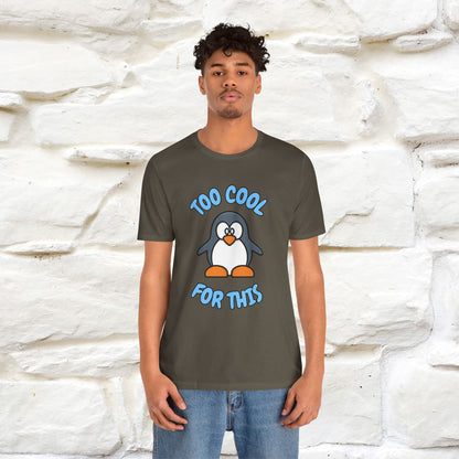''Too Cool For This" |Cat T-Shirt | Nunu&Miao Studio