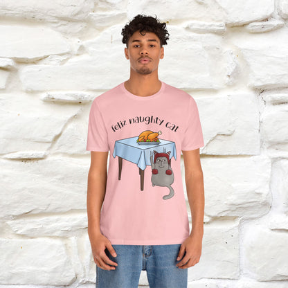 "Feliz Naughty Cat" |Funny Cat T-Shirt | Nunu&Miao Studio