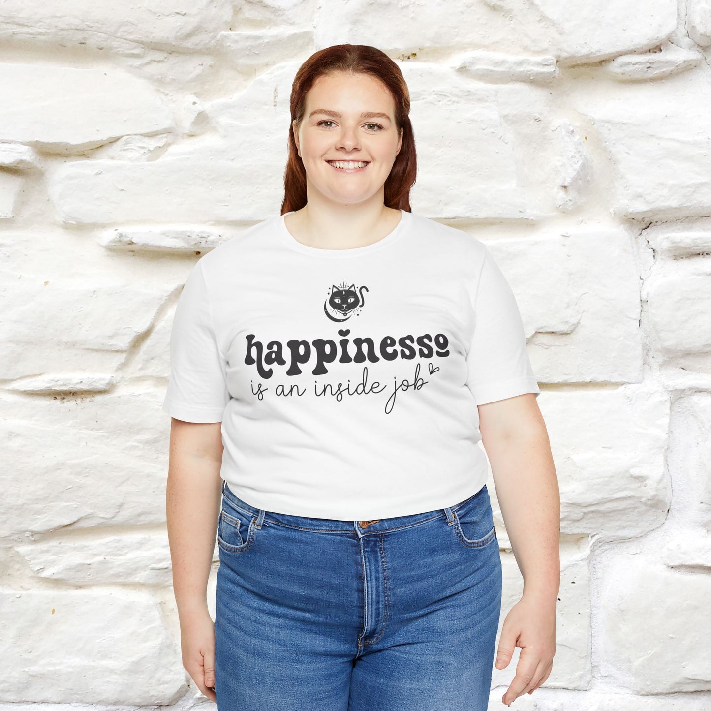 "Happiness Is An Inside Job T-Shirt for Men & Women | 100% Cotton*