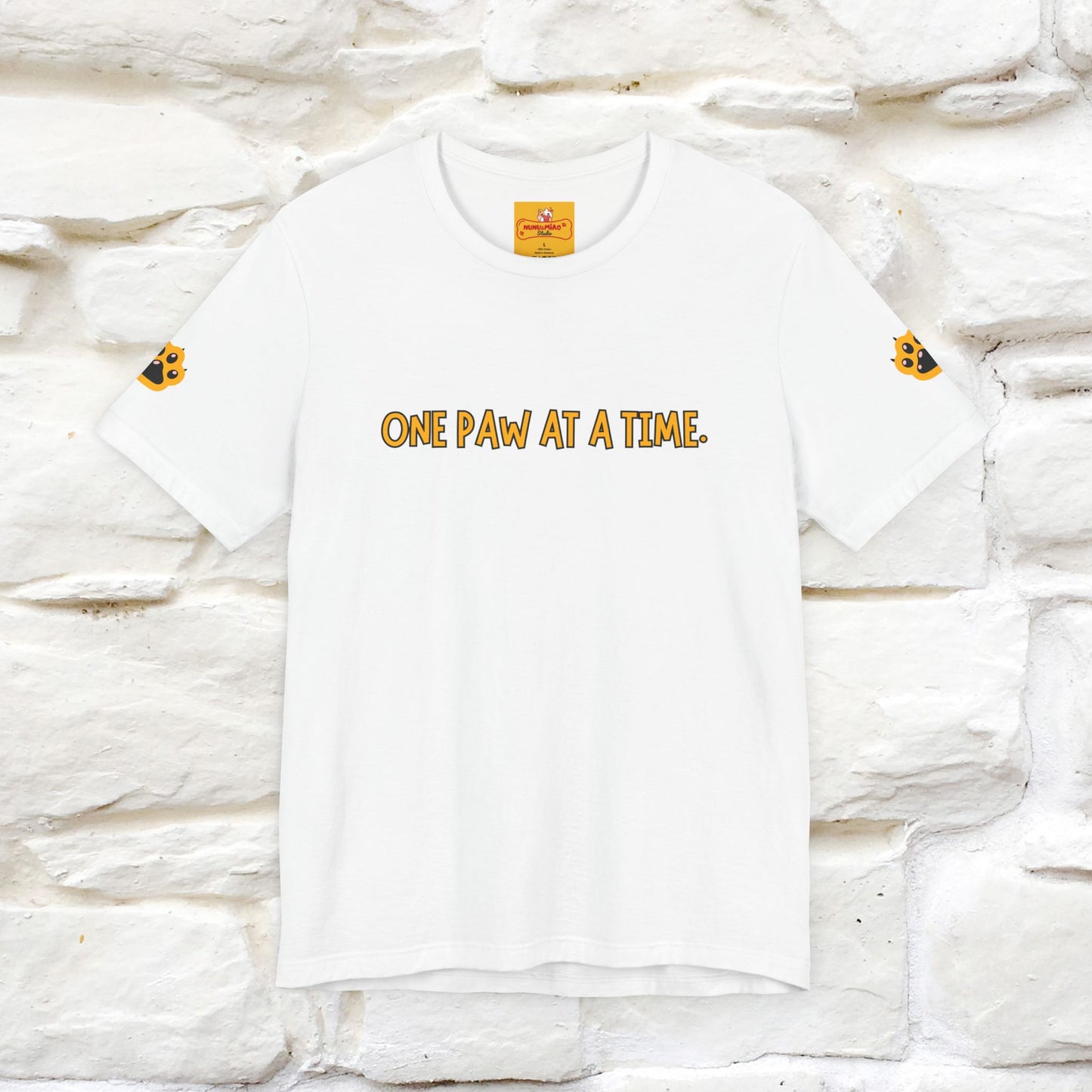 "Life Is A Journey'' Cat T-Shirt | Front & Back Design | Nunu&Miao Studio