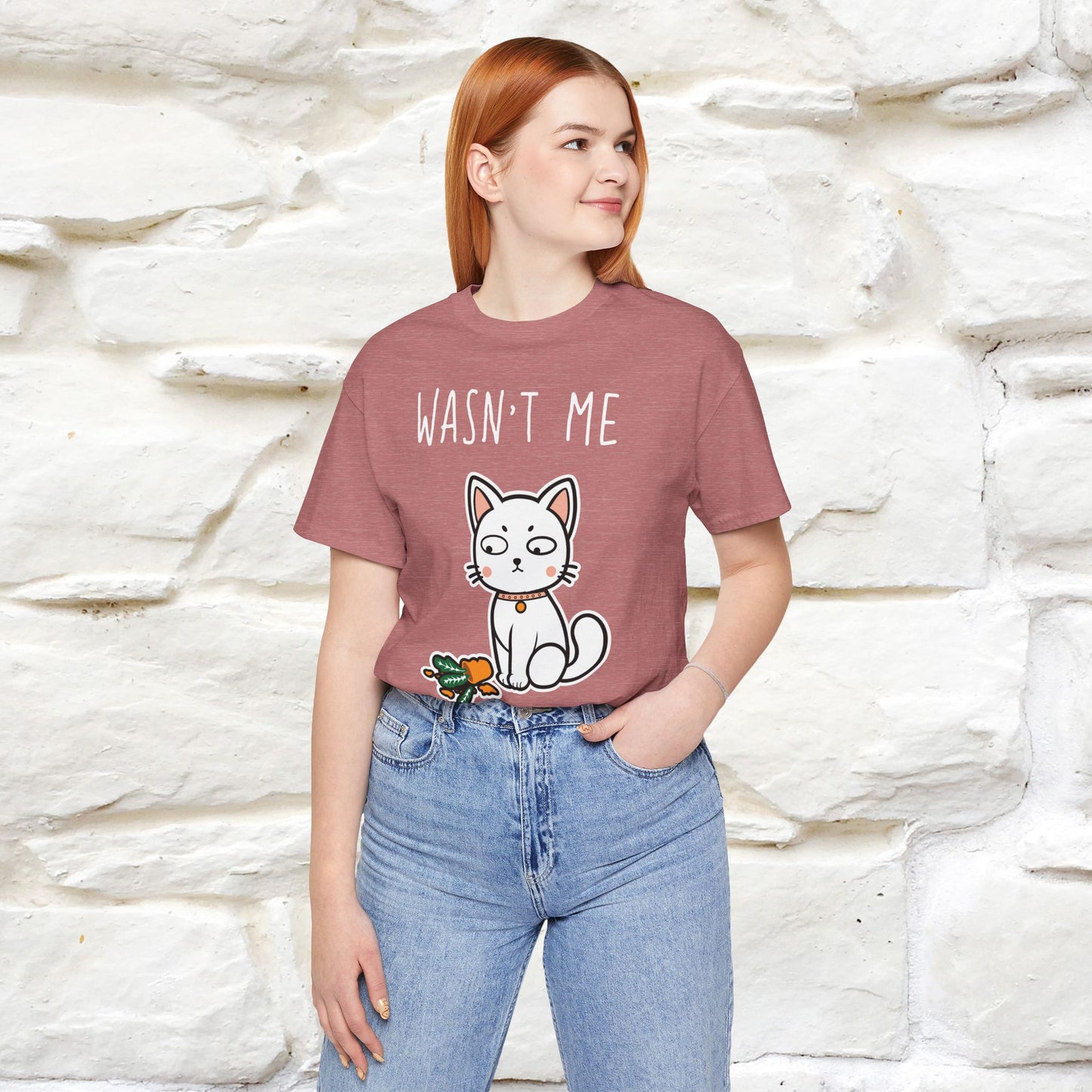 "Wasn't Me" Cat T-shirt for Men & Women | 100% Cotton 🐾