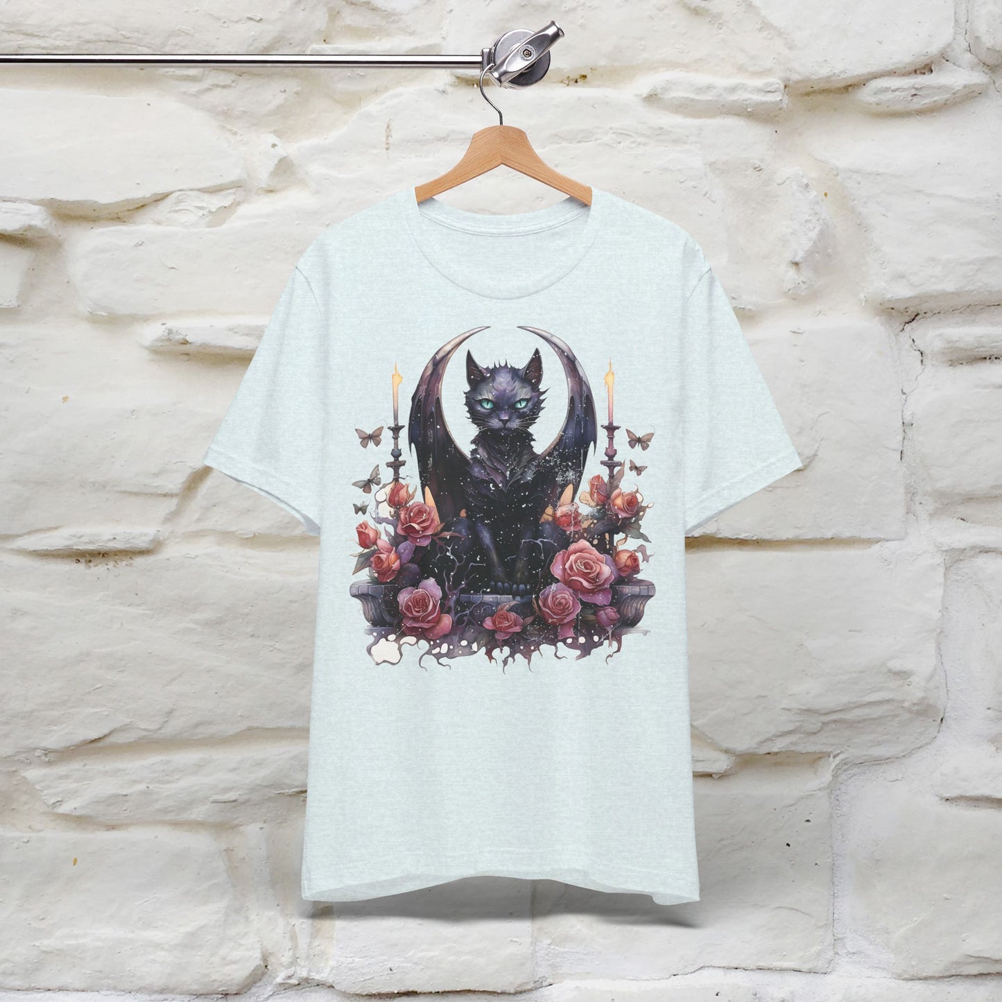 ''Red Petals of Darkness"'' T-shirt for Women 100% Cotton* - Nunu&Miao Studio