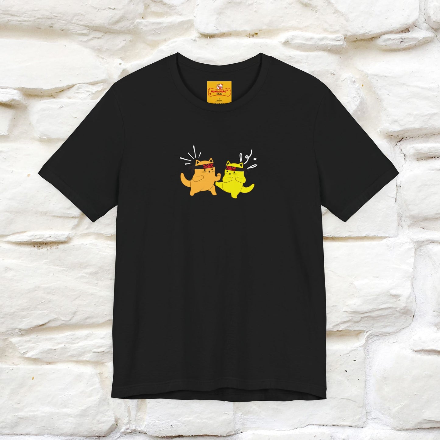 "You Have the Power to Protect Your Peace" Cat T-Shirt| Front & Back Design | Nunu&Miao Studio