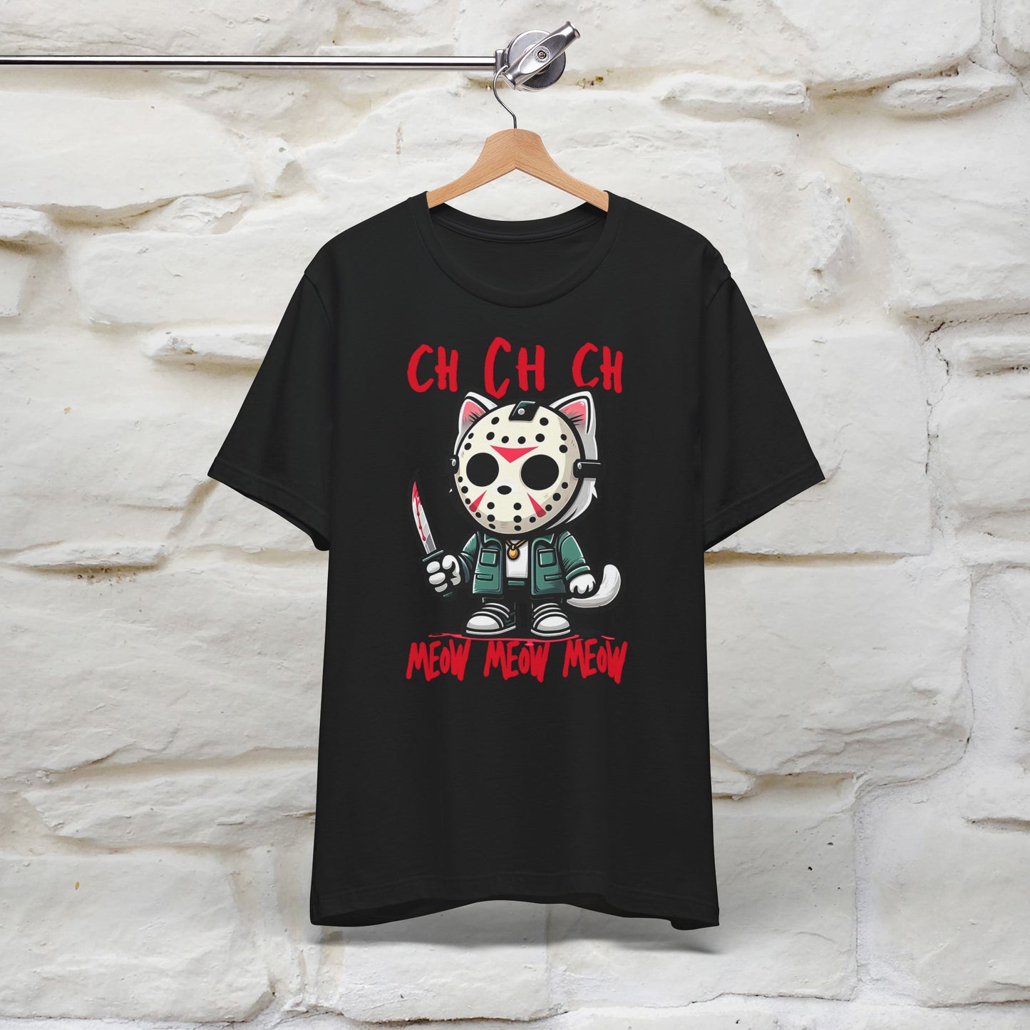 Paws N' Roses T-Shirt | Rock-Inspired Cat Lover Tee for Men & Women | 100% Cotton*