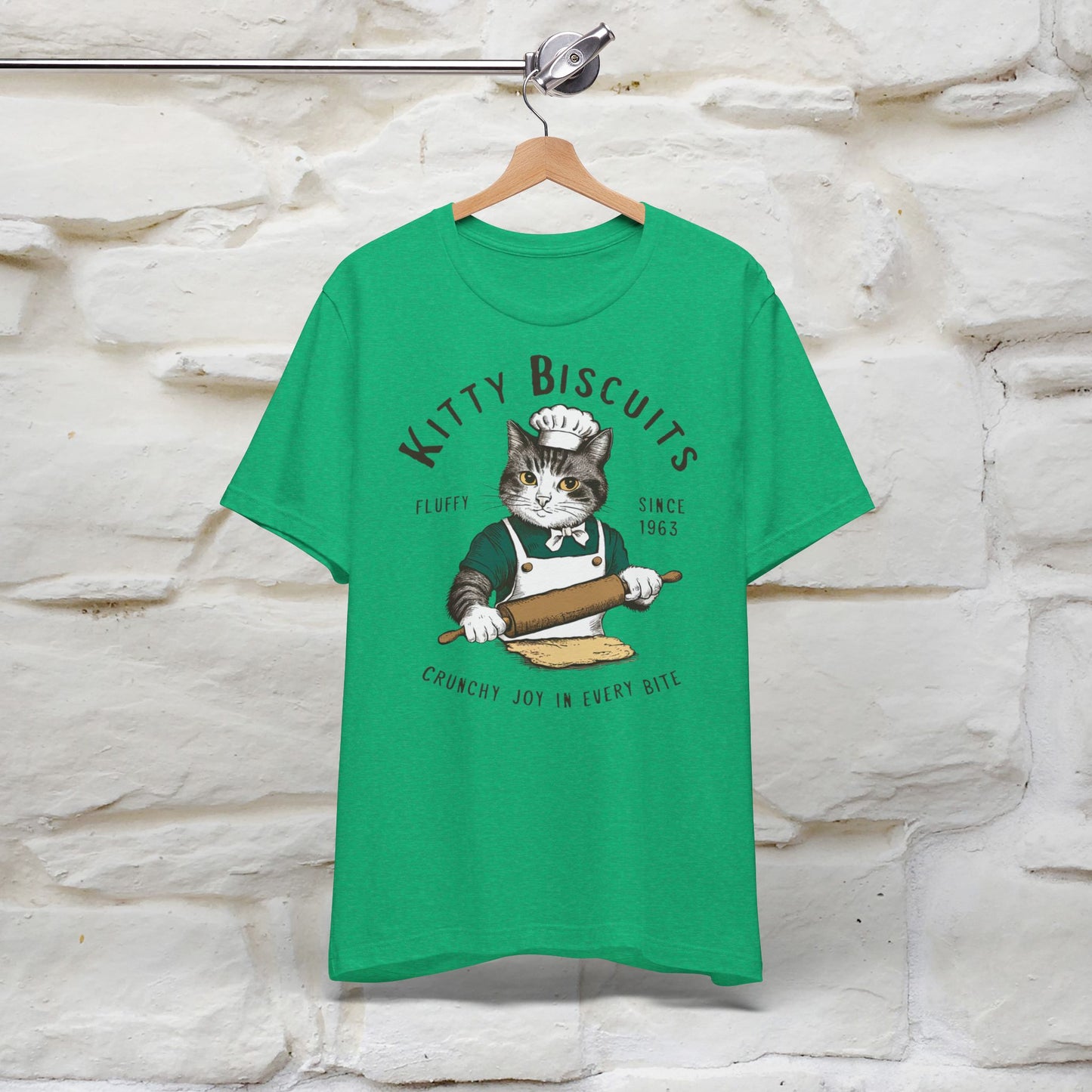 Kitty Biscuits Crunchy Joy T-Shirt | Cat Lover’s Delight for Men & Women | 100% Cotton*