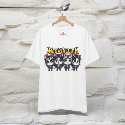 Meowtallica T-Shirt | Rock-Inspired Cat Tee for Men & Women | 100% Cotton*