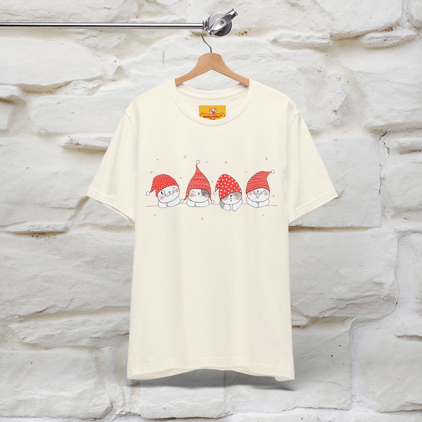 ''Christmas Cute'' |Cats T-shirt | Nunu&Miao Studio - Nunu&Miao Studio