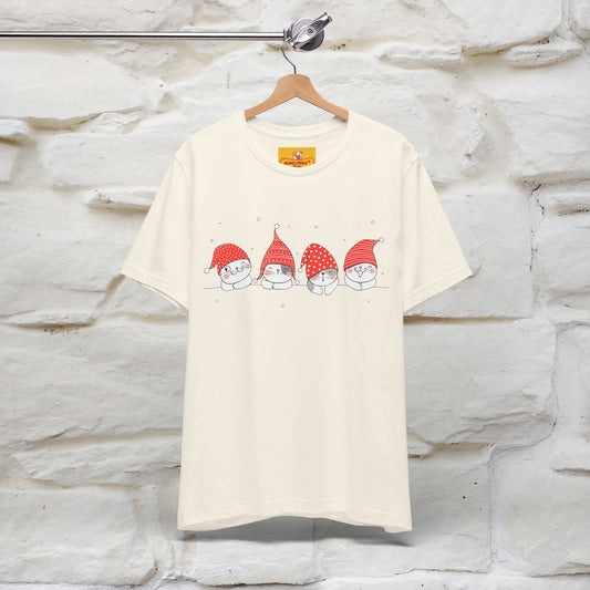 ''Christmas Cute'' |Cats T-shirt | Nunu&Miao Studio - Nunu&Miao Studio