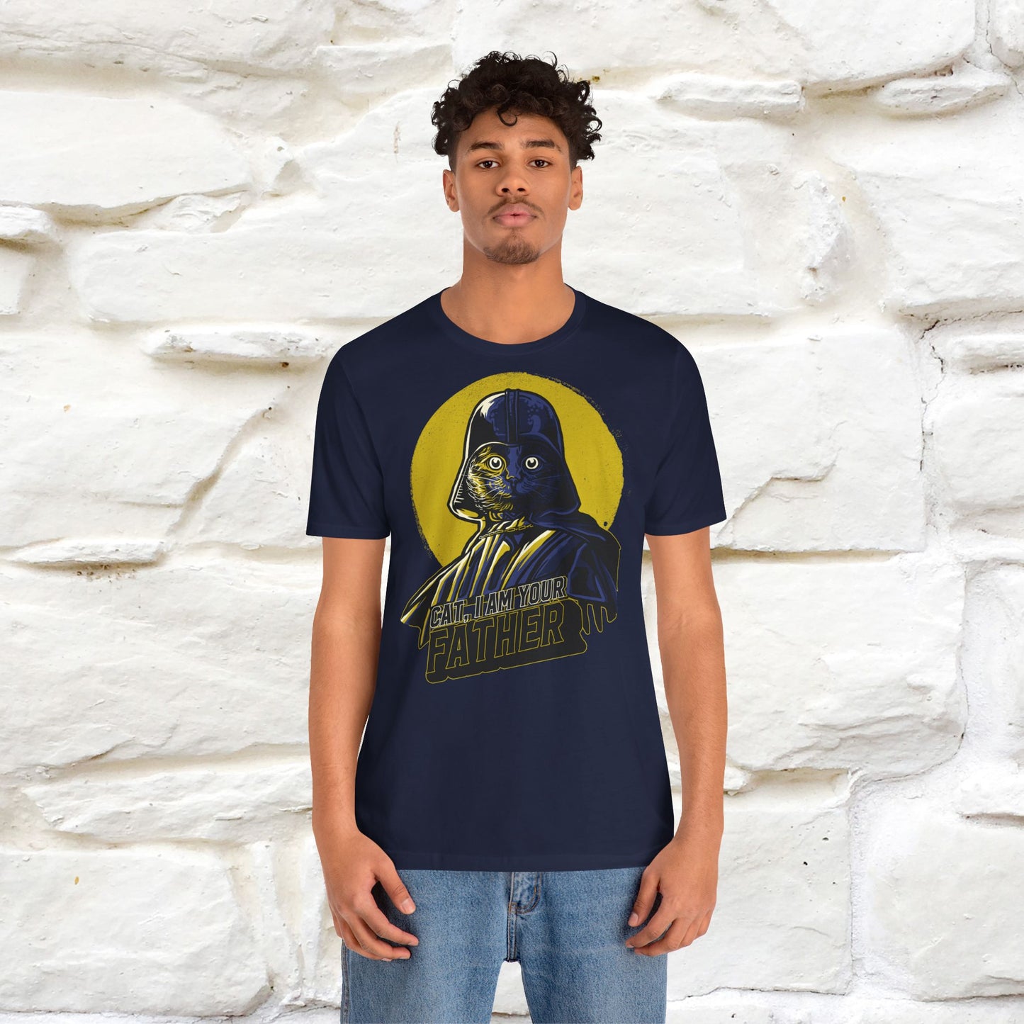 Cat I Am Your Father T-Shirt | Fun Cat & Movie Parody Tee for Men & Women | 100% Cotton