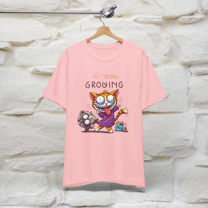 '' I Am Growing'' T-shirt for Man 100% Cotton* - Nunu&Miao Studio