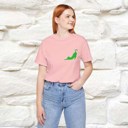 "Take a Deep Breath & Try All Over Again" Cat T-Shirt| Front & Back Design | Nunu&Miao Studio
