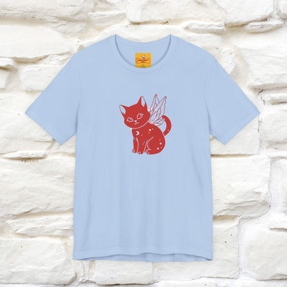 "Espoir Speranza Hope'' Cat T-Shirt Front and Back Design | Nunu&Miao Studio