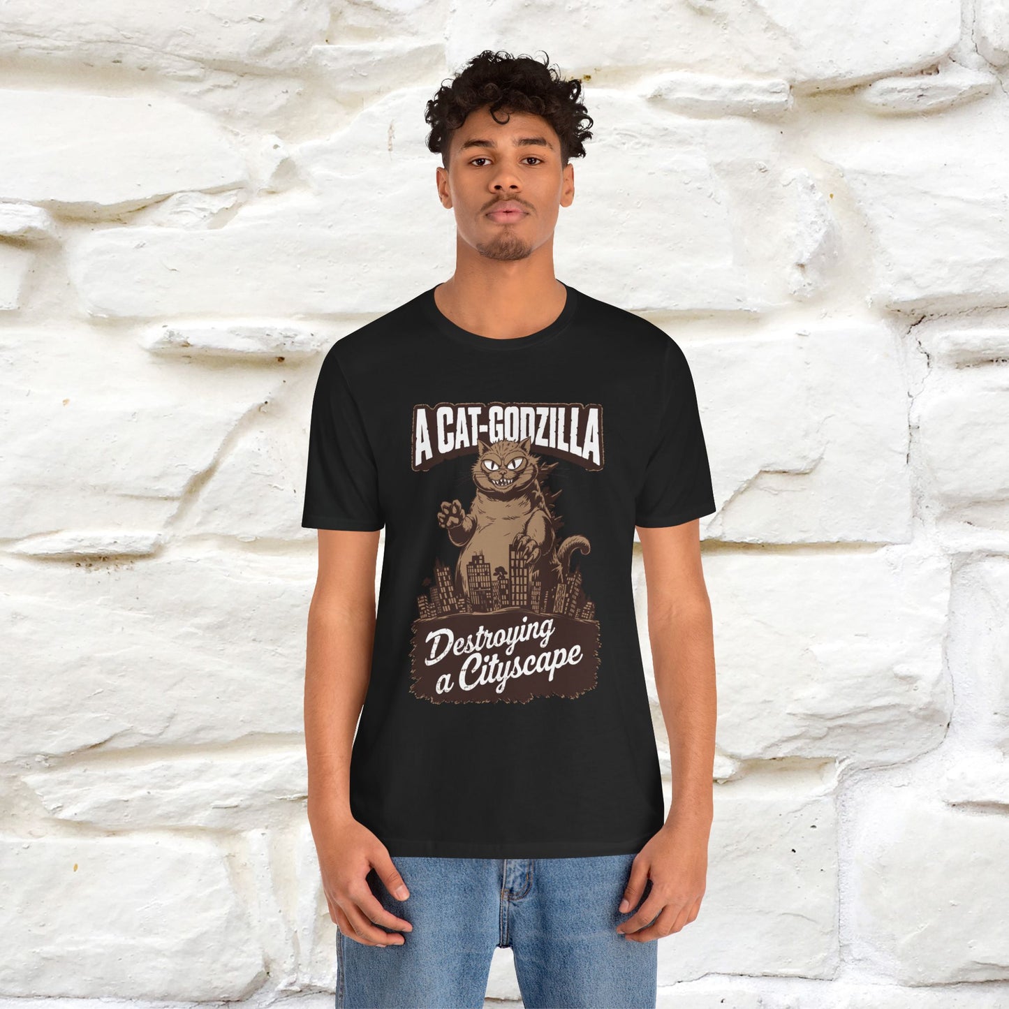 ''A Cat-Godzilla ''| CatT-Shirt | Nunu&Miao Studio
