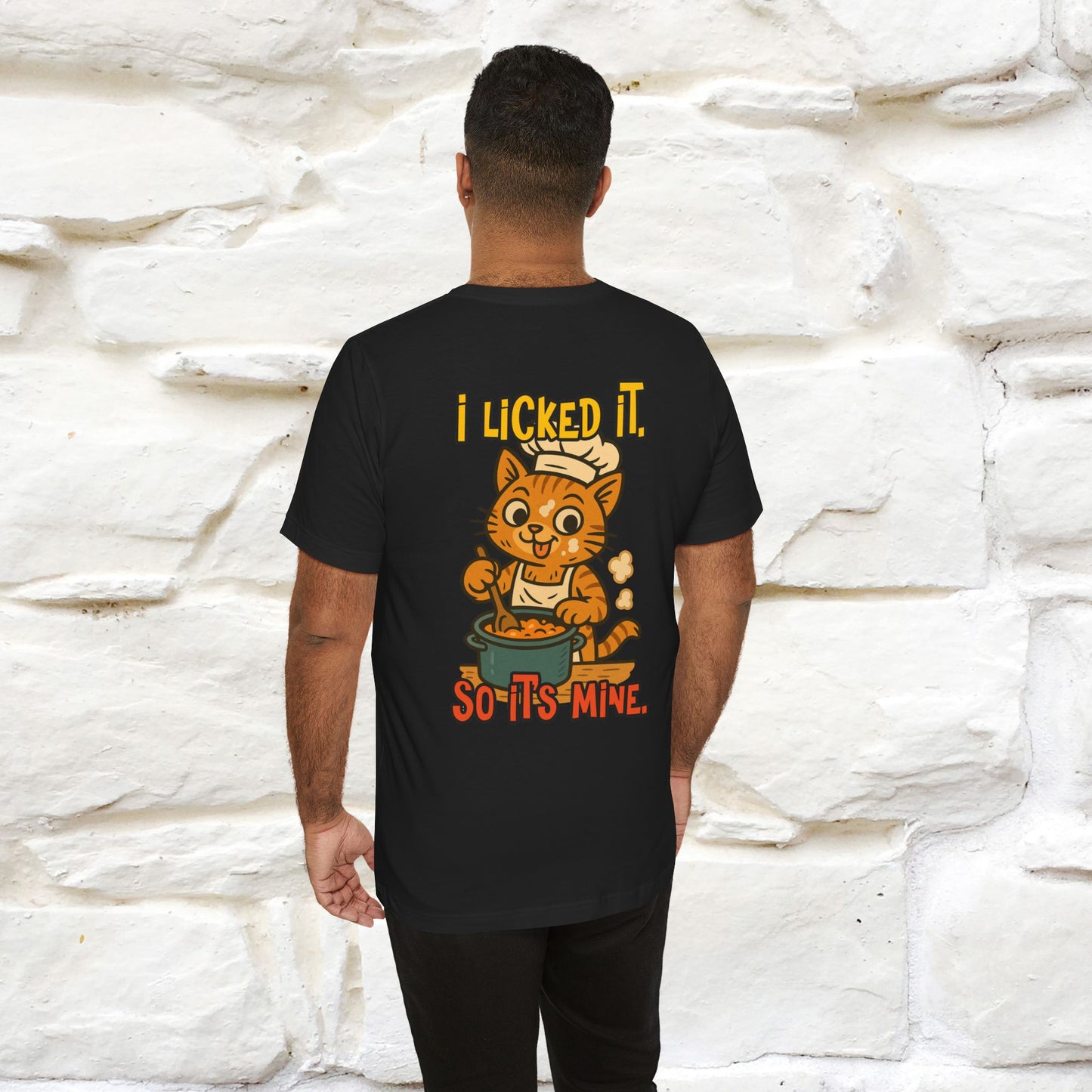 "I Licked It. It's Mine  " |Cat T-Shirt | Nunu&Miao Studio