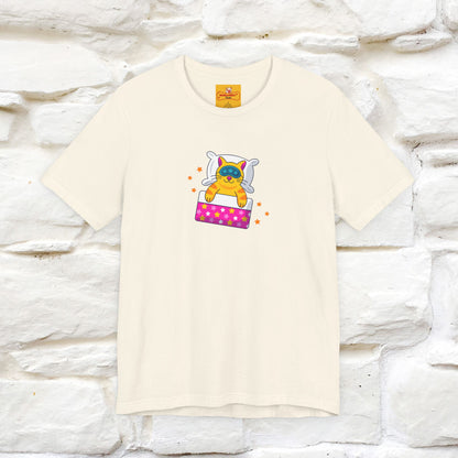 "I Am Sorry I Have Plans With My Bed" |  Cat T-Shirt | Front & Back Design | Nunu&Miao Studio