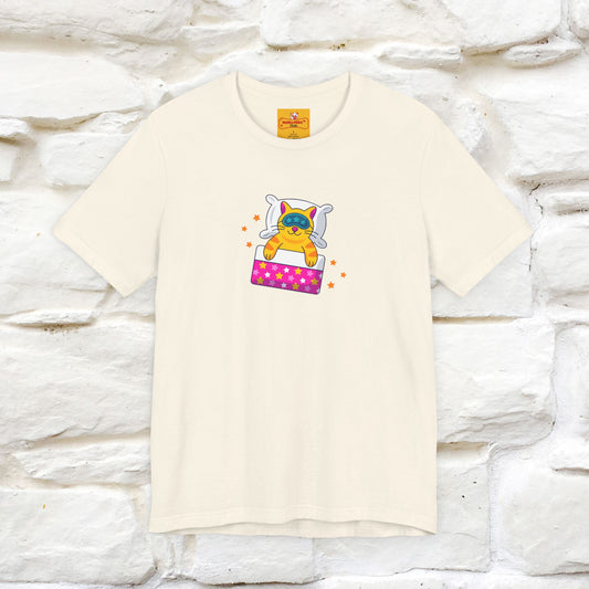 "I Am Sorry I Have Plans With My Bed" |  Cat T-Shirt | Front & Back Design | Nunu&Miao Studio