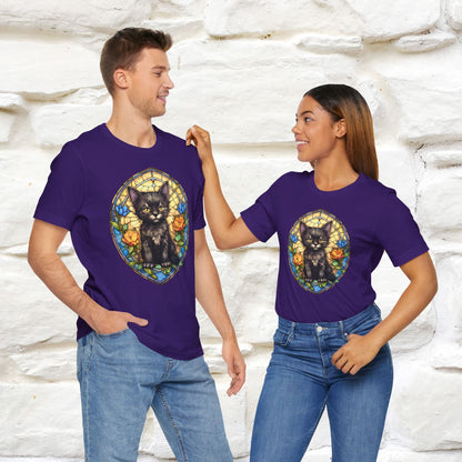 "Cat Mosaic" Cute Cat T-Shirt for Men & Women | 100% Cotton 🐾