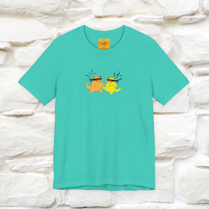 "You Have the Power to Protect Your Peace" Cat T-Shirt| Front & Back Design | Nunu&Miao Studio