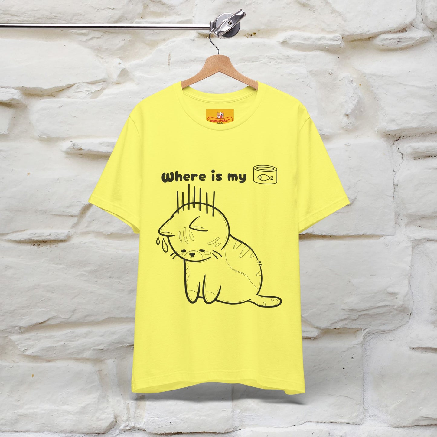 "Where Is My Tuna?" Cat T-Shirt | Nunu&Miao Studio