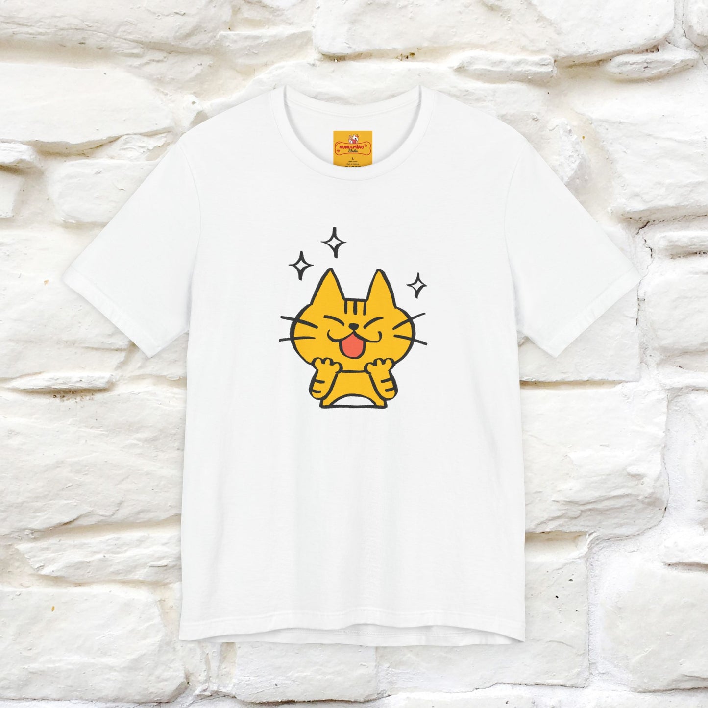 ""It's A Good Day" Cat T-Shirt| Front & Back Design | Nunu&Miao Studio