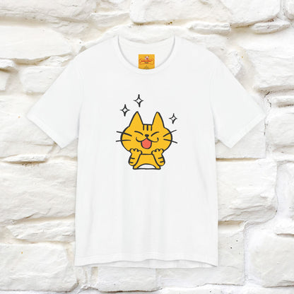 ""It's A Good Day" Cat T-Shirt| Front & Back Design | Nunu&Miao Studio