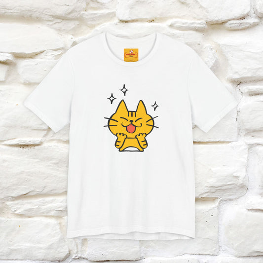 ""It's A Good Day" Cat T-Shirt| Front & Back Design | Nunu&Miao Studio