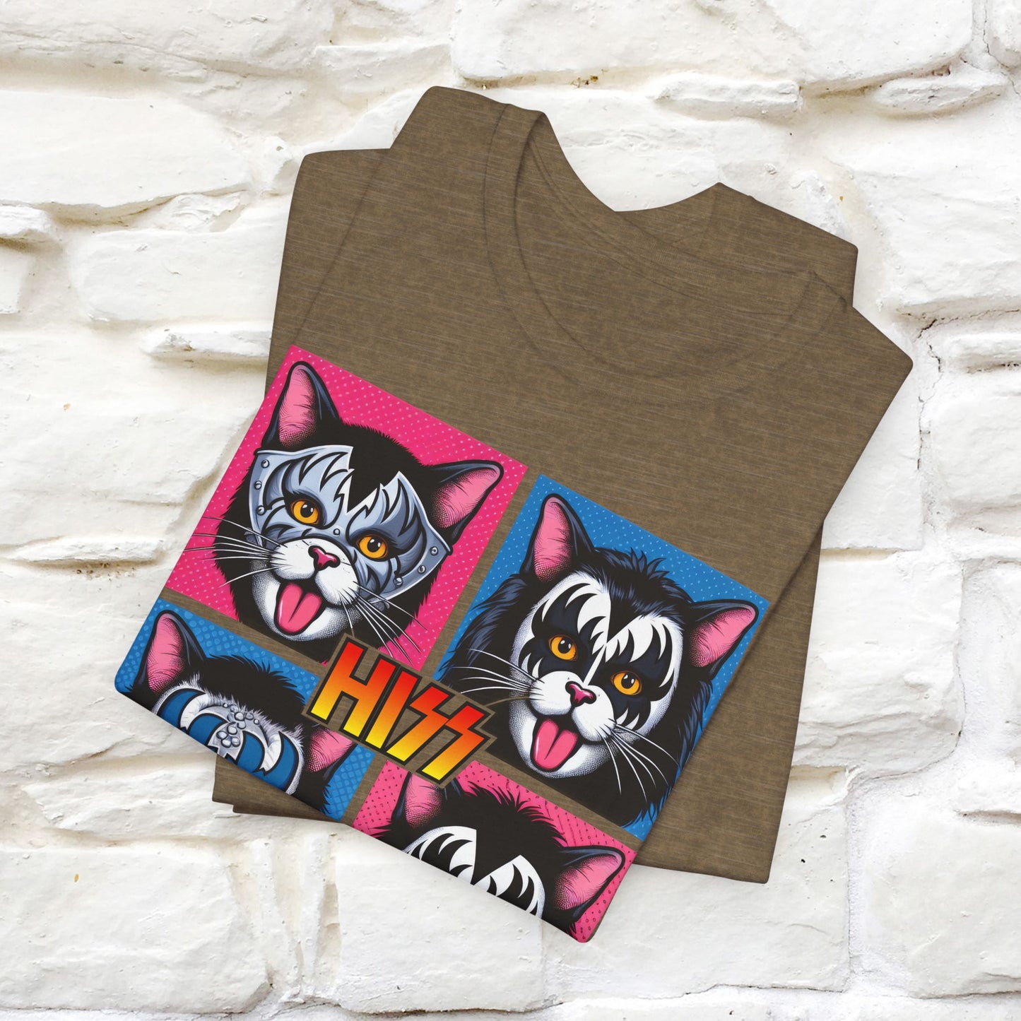 Hiss T-Shirt | Playful Cat Lover Tee for Men & Women | 100% Cotton*