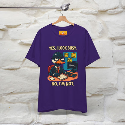 ''Yes, I Look Busy. No I'm Not.''|  Sarcastic Cat T-Shirt | Nunu&Miao Studio