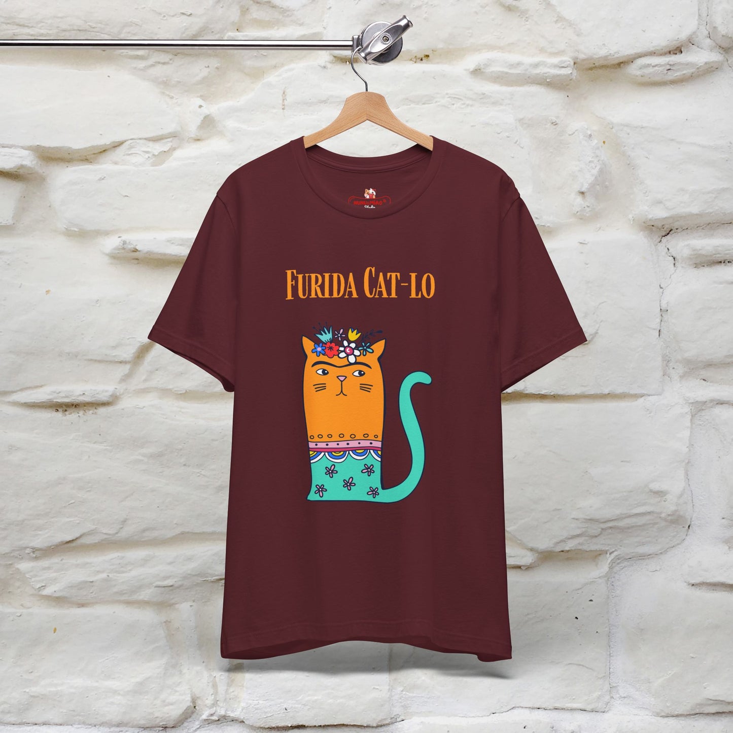 "Furida Cat-Lo'' Cat T-Shirt for Men & Women | 100% Cotton*🐾