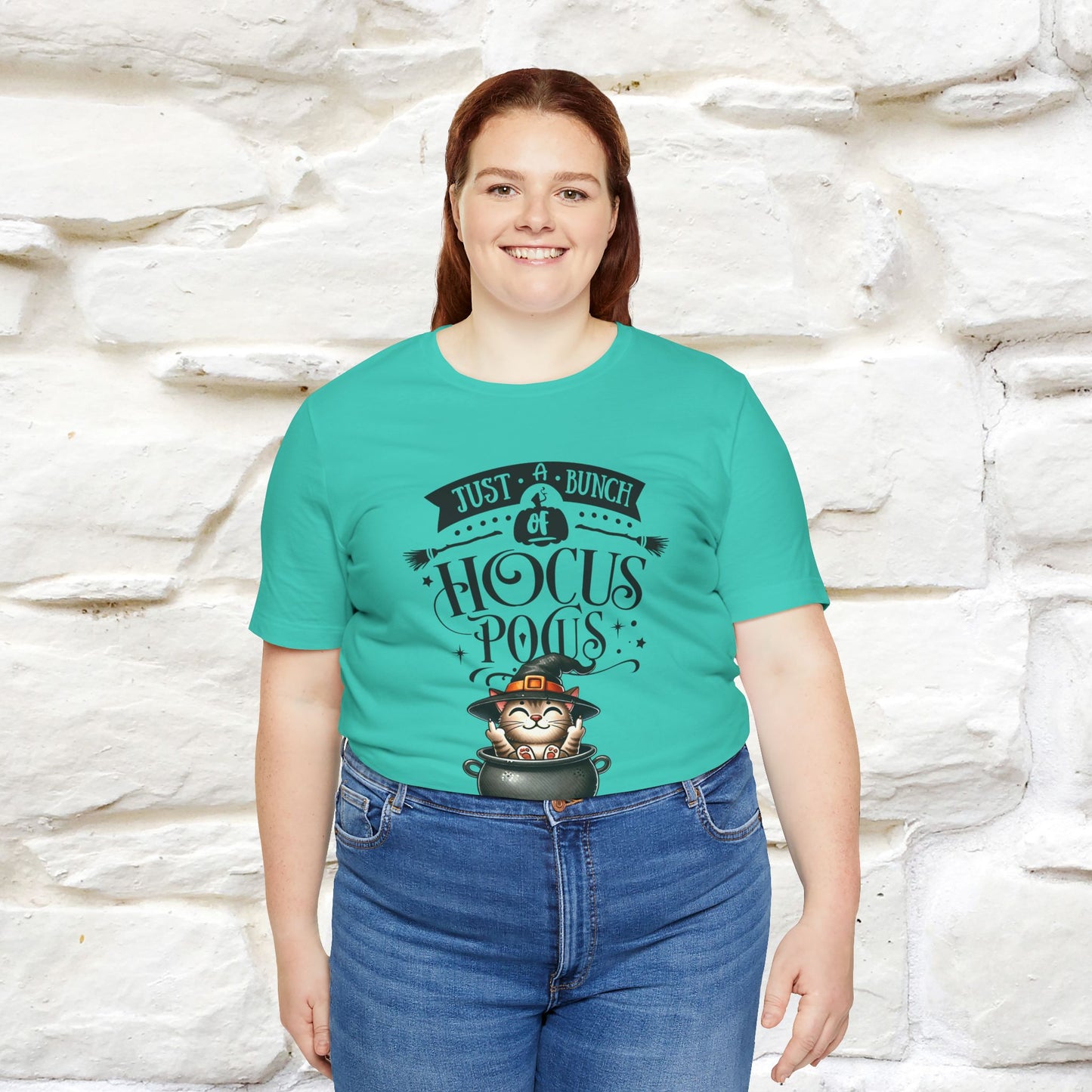 "Just A Bunch Of Hocus Pocus" Cat  T-shirt |Nunu&Miao Studio